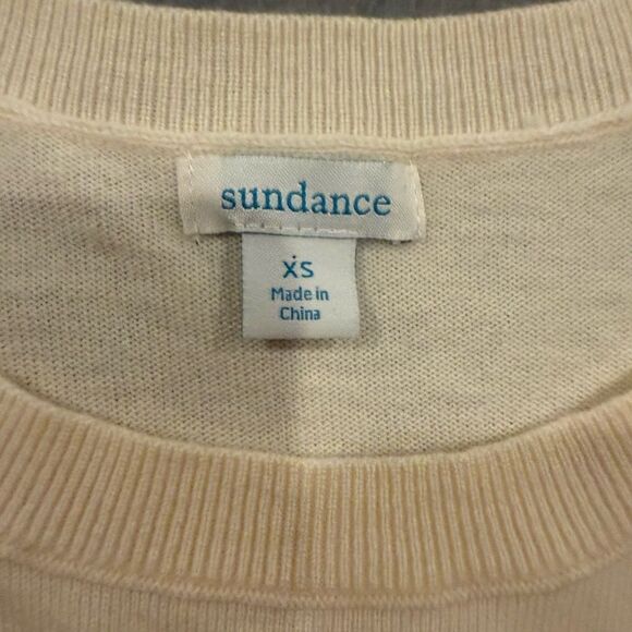 Sundance “Be Kind” Wool Blend Knit Sweater XS - Picture 9 of 9